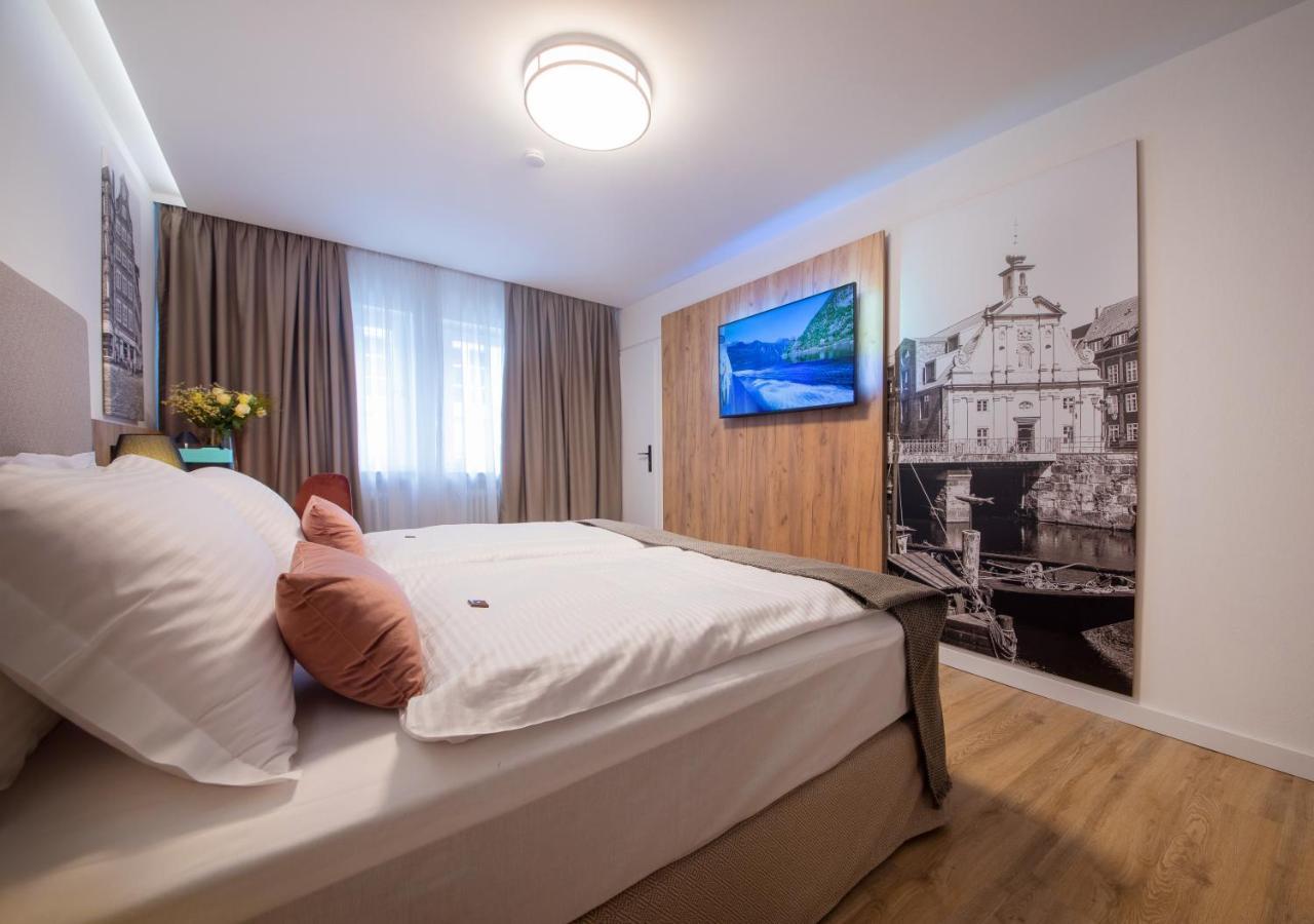 Gaestehaus Zum Roten Hahn Lüneburg Esterno foto