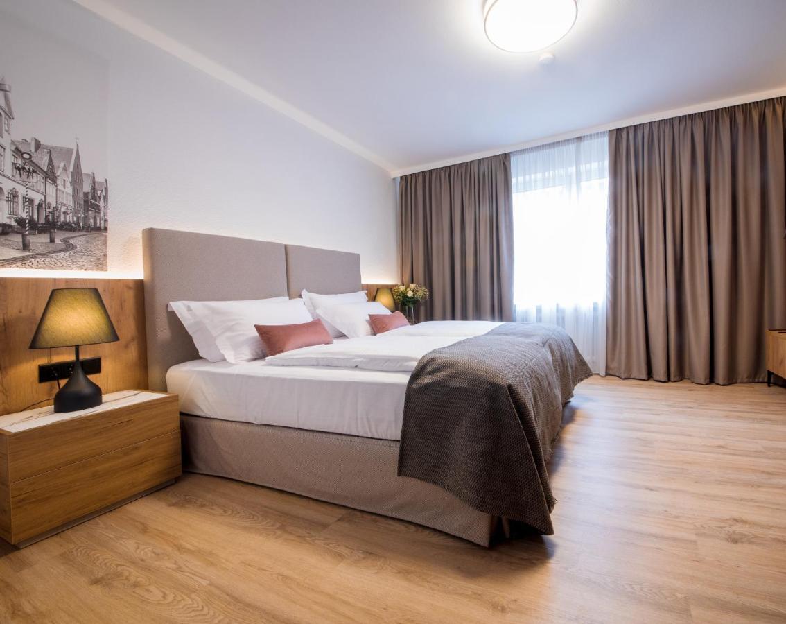 Gaestehaus Zum Roten Hahn Lüneburg Esterno foto