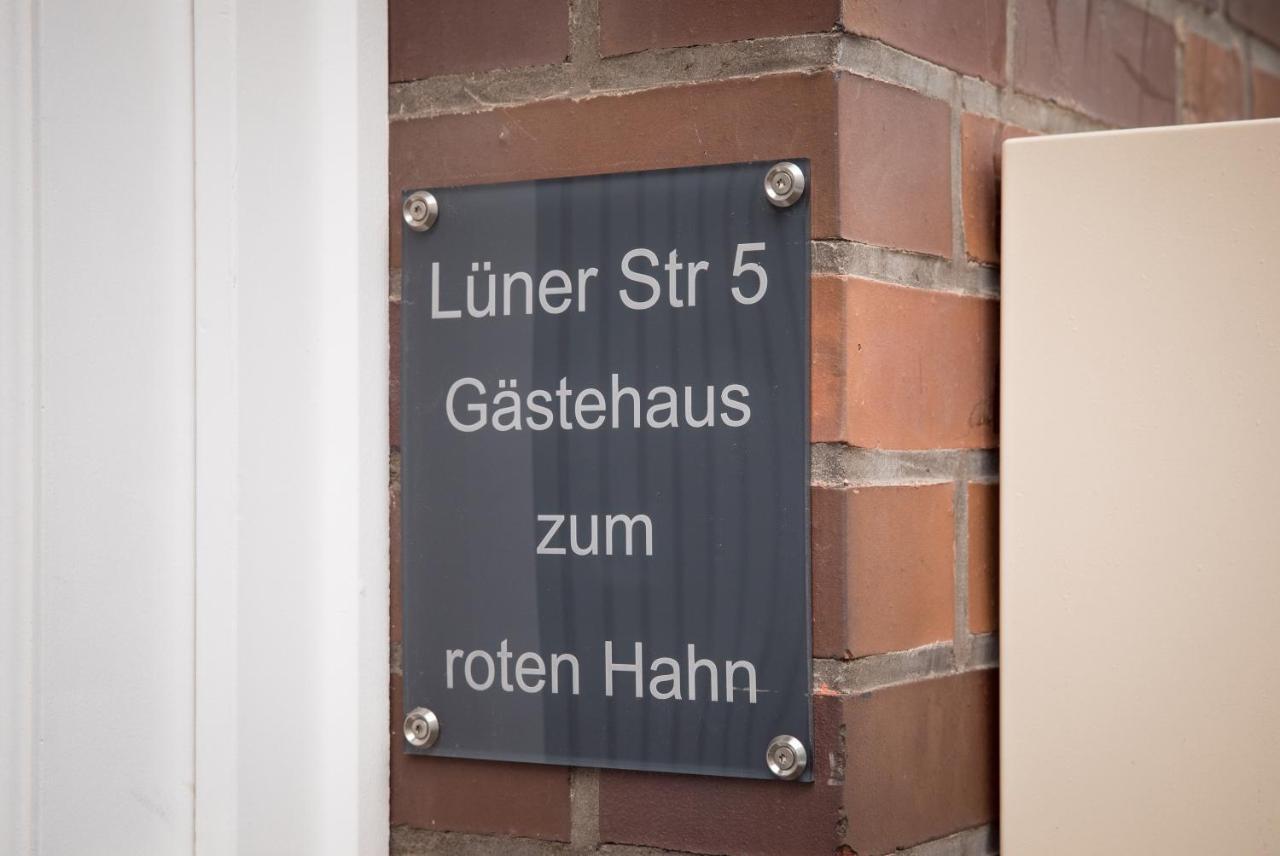 Gaestehaus Zum Roten Hahn Lüneburg Esterno foto