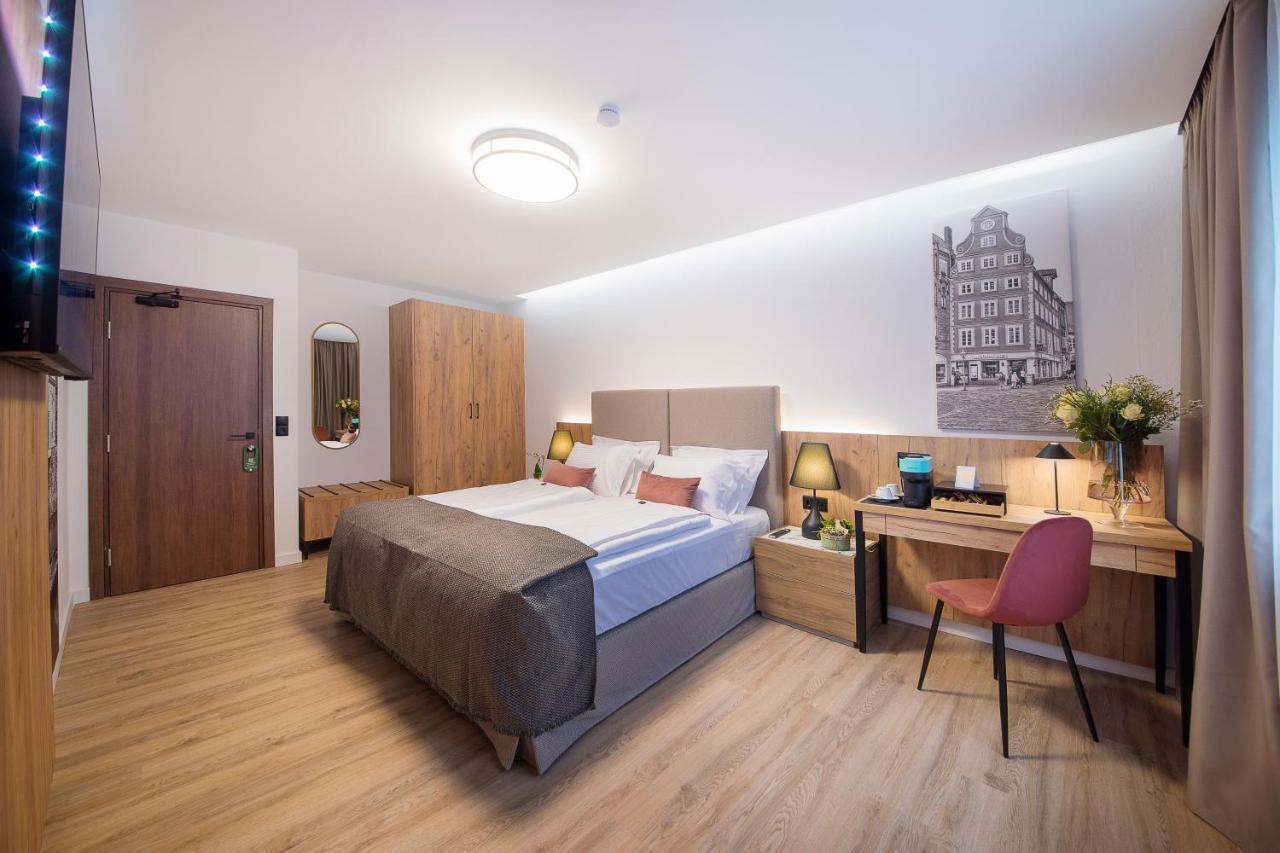 Gaestehaus Zum Roten Hahn Lüneburg Esterno foto